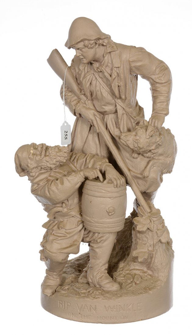 JOHN ROGERS GROUP TITLED "RIP VAN WINKLE OF THE (1 of 5)