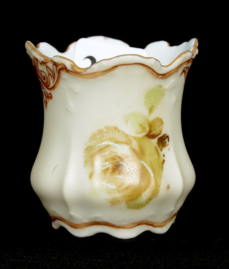 2" OLD IVORY TOOTHPICK HOLDER (1 of 2)