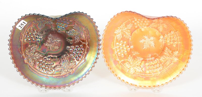 (2) 7 3/4" NORTHWOOD GRAPE & CABLE HAND GRIP PLATES, (1 of 2)