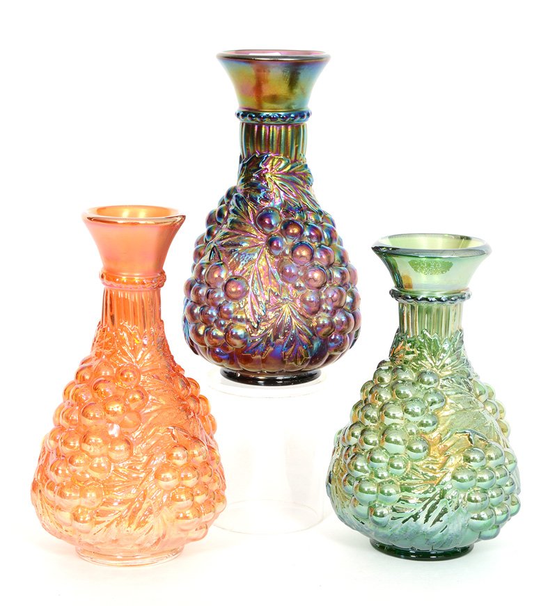 (3) IMPERIAL GRAPE WATER CARAFES (1 of 2)
