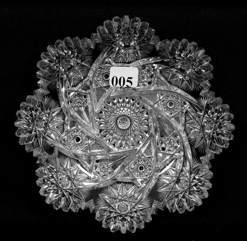 PLATE - 6 3/4" - ABCG - SIGNED LIBBEY LENOX PATTERN AKA (1 of 3)