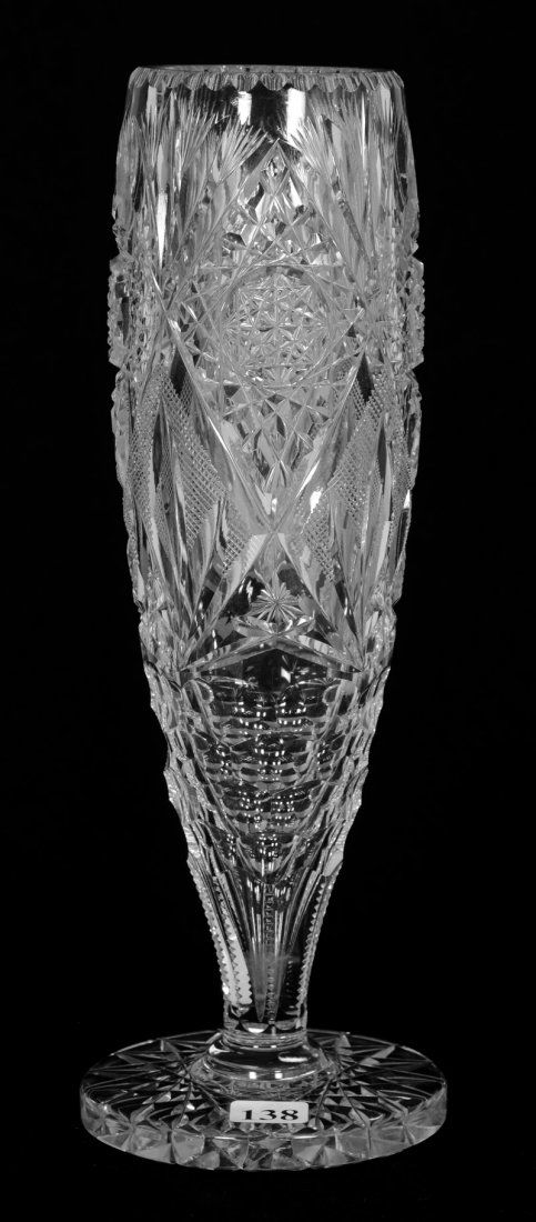 PEDESTAL VASE - 12" - ABCG - SIGNED EGGINTON (1 of 3)