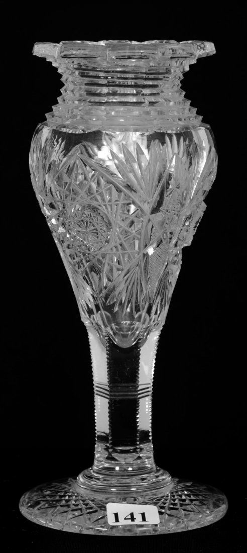 VASE - 8 1/4" - ABCG - SIGNED J. HOARE (1 of 3)