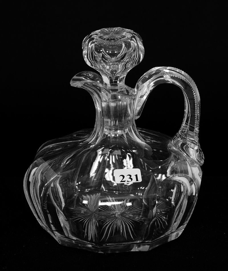 SHIP'S DECANTER - 7" - ABCG - SIGNED HAWKES COLONIAL (1 of 3)