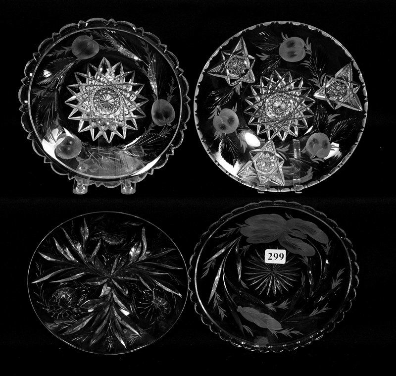 (4) PLATES - 7" - ABCG - ALL SIGNED HAWKES (1 of 5)