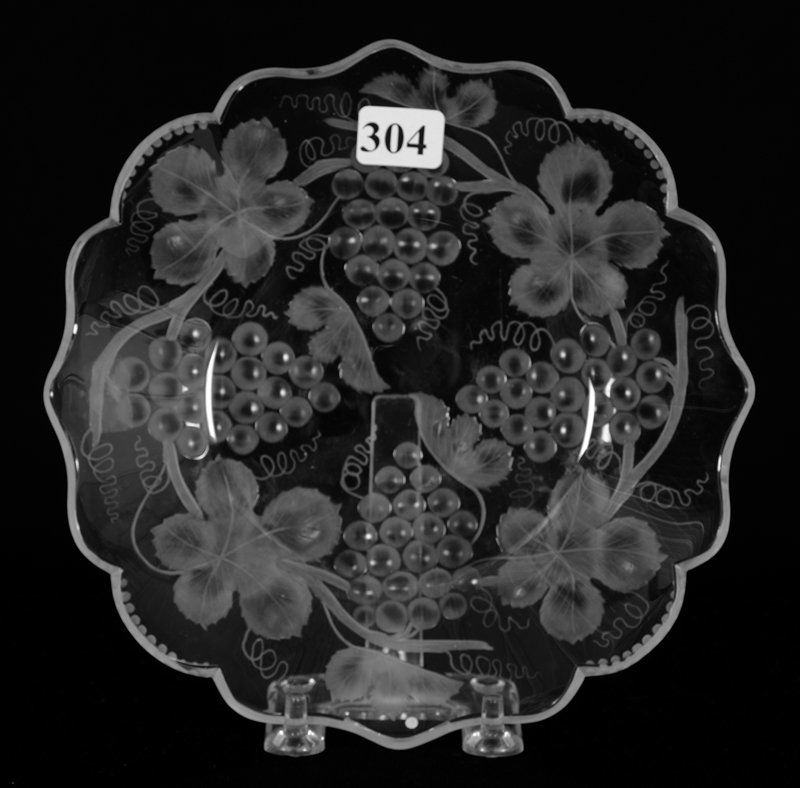 PLATE - 7" - ABCG - SIGNED SINCLAIRE VINTAGE PATTERN (1 of 3)