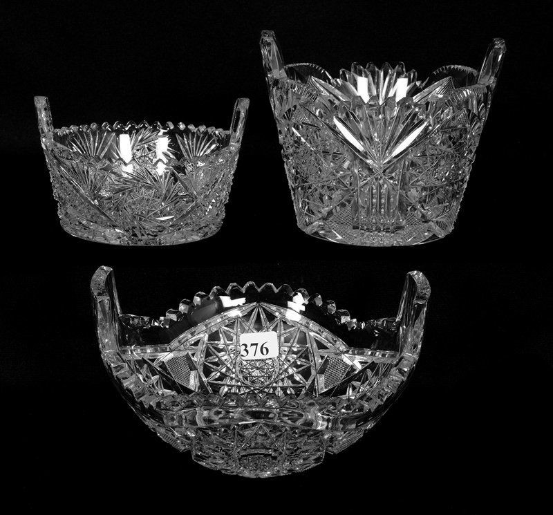 (3) TAB HANDLED ICE BUCKETS - ABCG (1 of 3)