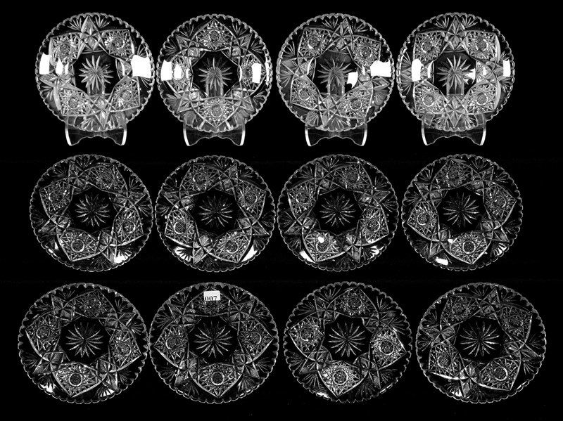(12) 7" PLATES - ABCG (1 of 3)