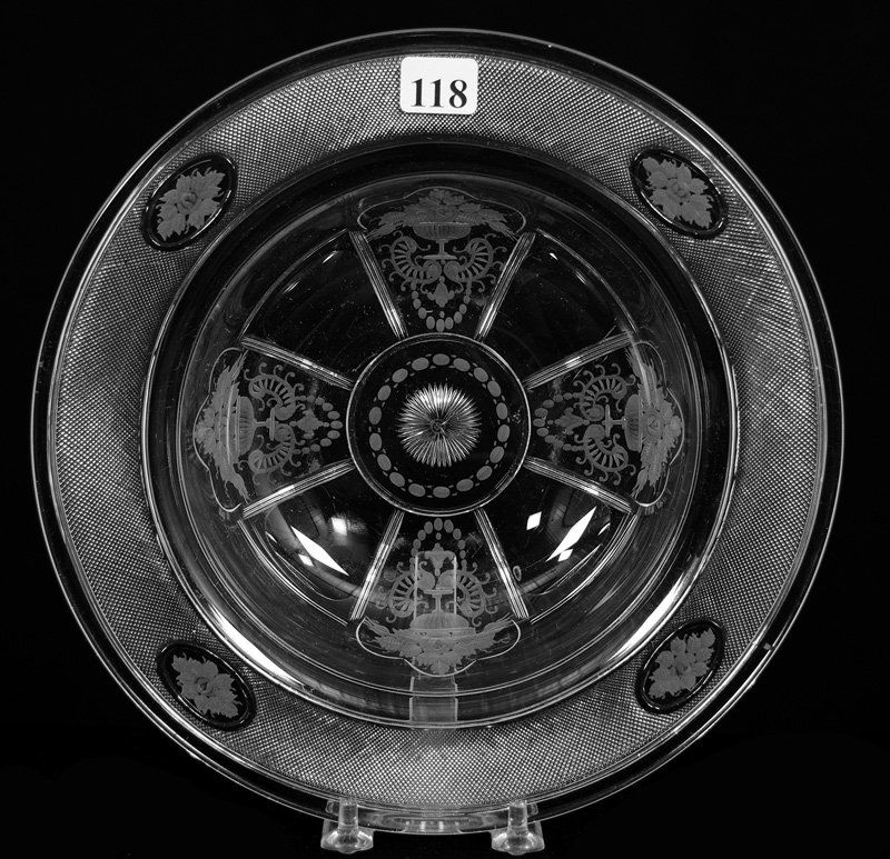 BOWL - 1 1/2" X 9 1/4" - ABCG - SIGNED SINCLAIRE ADAMS (1 of 3)