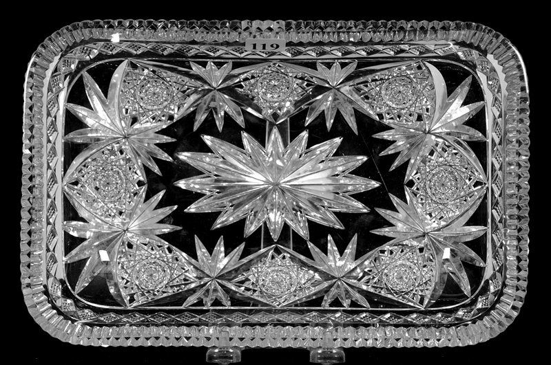 RECTANGULAR VEGETABLE DISH - 11" X 7" - ABCG - SIGNED (1 of 3)