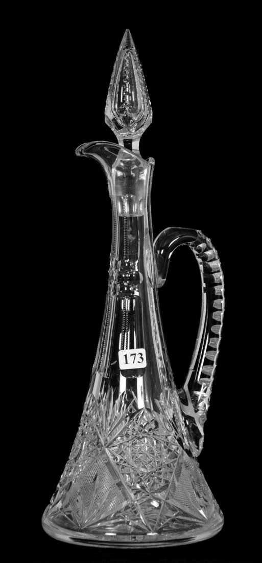 DECANTER - 16 1/2" - ABCG - SIGNED J. HOARE ST. JAMES (1 of 2)