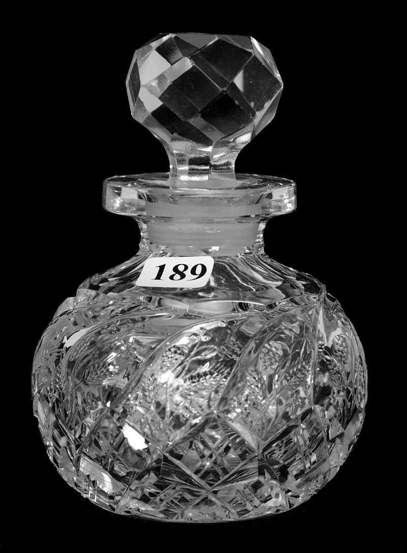 COLOGNE BOTTLE - 5 3/4" (1 of 3)