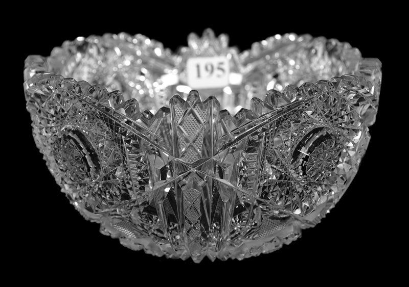 BOWL - 3 3/4" X 7" - ABCG - WEDGEMERE PATTERN BY LIBBEY (1 of 3)