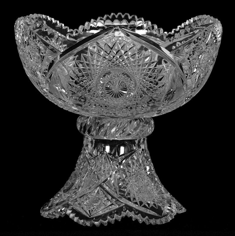 TWO-PART PUNCH BOWL - 11 3/4" X 12" - ABCG (1 of 3)