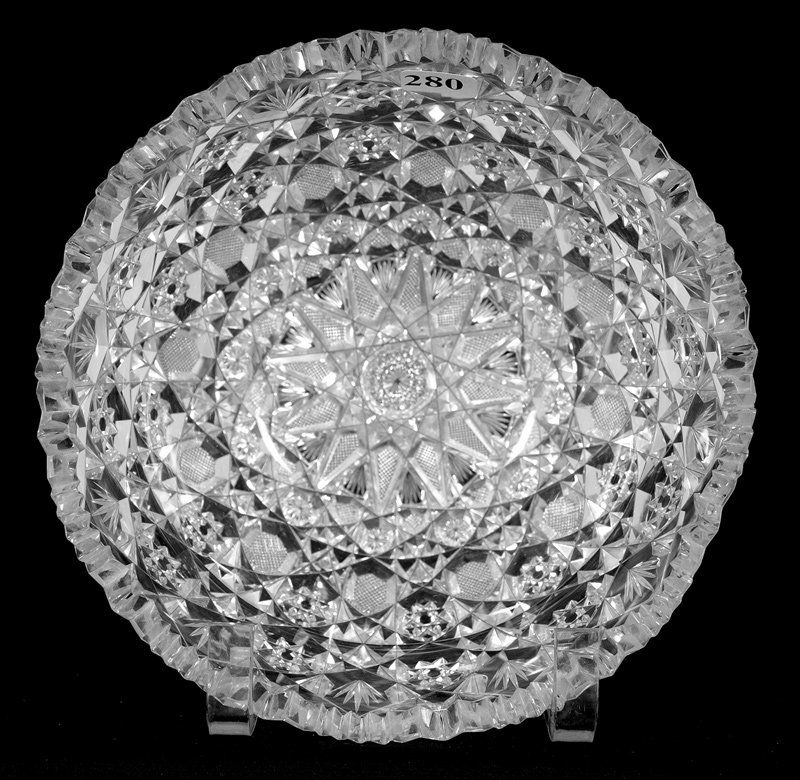 BOWL - 3 1/4" X 8" - ABCG - SIGNED TUTHILL REX RUSSIAN (1 of 3)