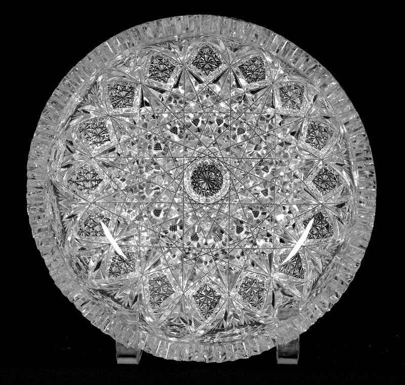 BOWL - 3 1/2" X 8" - ABCG - EXPANDING STAR PATTERN BY (1 of 3)