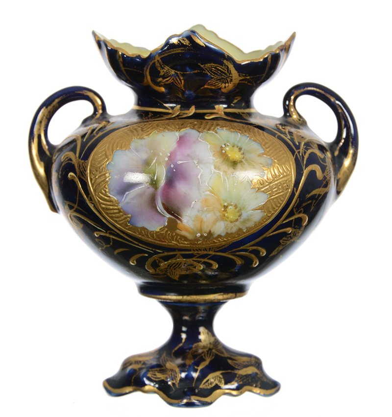 3 1/2" X 3 1/4" R.S.STEEPLE MARK TWO-HANDLED MINIATURE (1 of 3)