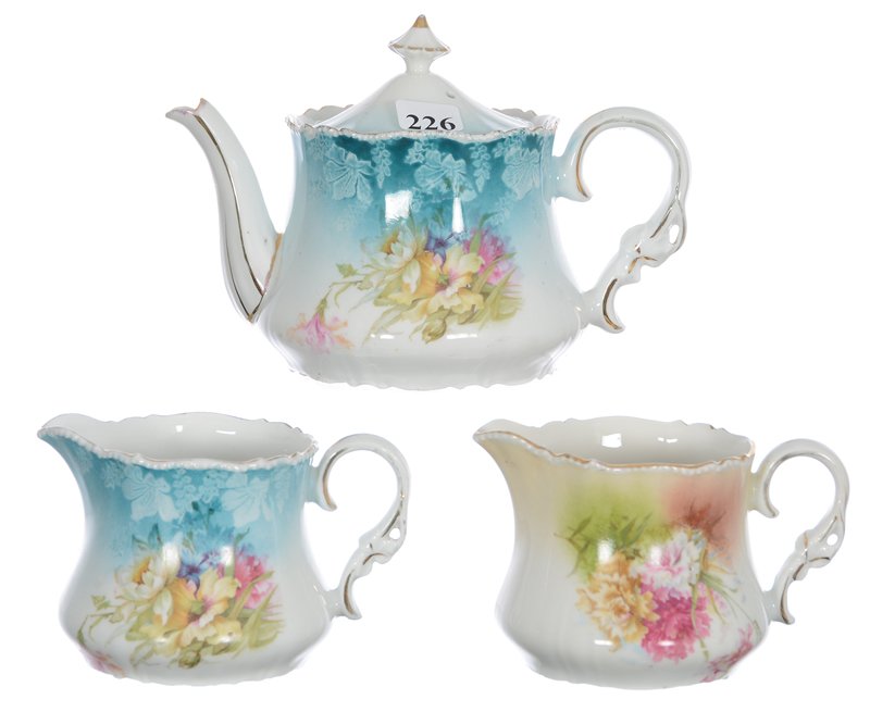 THREE PIECE TEA SET (1 of 3)