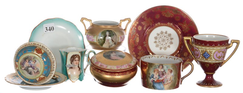 (6) ASSORTED PRUSSIA STYLE ITEMS (1 of 4)