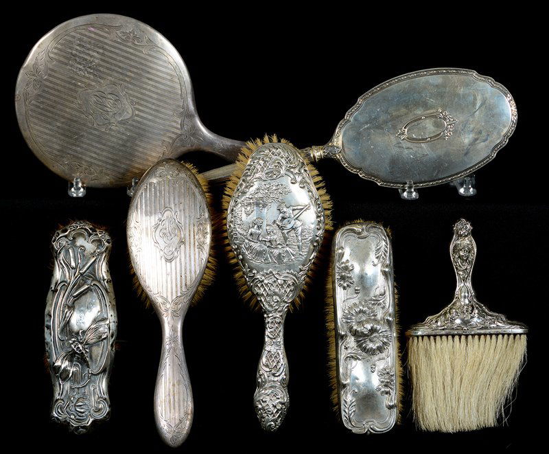 (7) STERLING VANITY ITEMS (1 of 5)