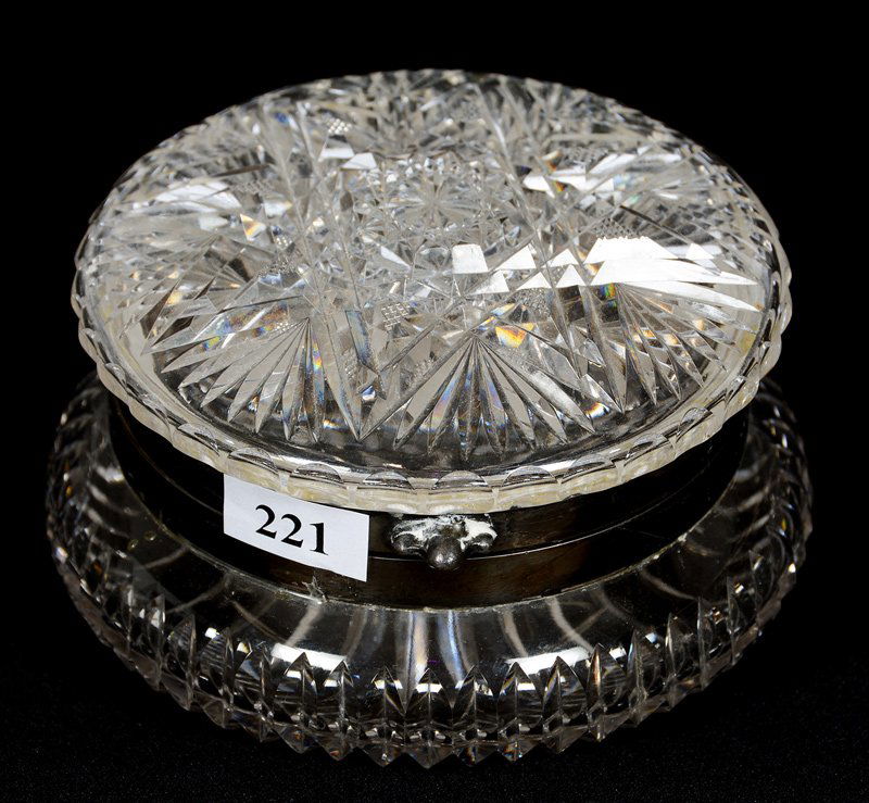 2 3/4" X 4 3/4" ABCG (AMERICAN BRILLIANT CUT GLASS) (1 of 3)