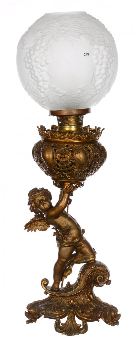 31" FIGURAL BANQUET LAMP (1 of 2)