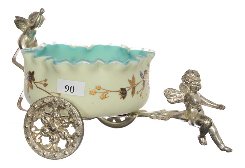 5" X 8" FIGURAL BRIDES BASKET (1 of 3)