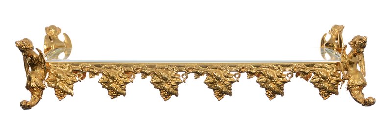 4" X 20" X 13" BEVELED MIRROR PLATEAU (1 of 3)