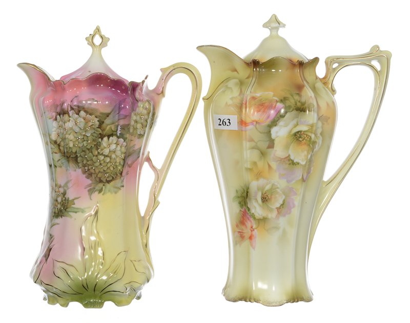 (2) R.S.PRUSSIA CHOCOLATE POTS (1 of 4)