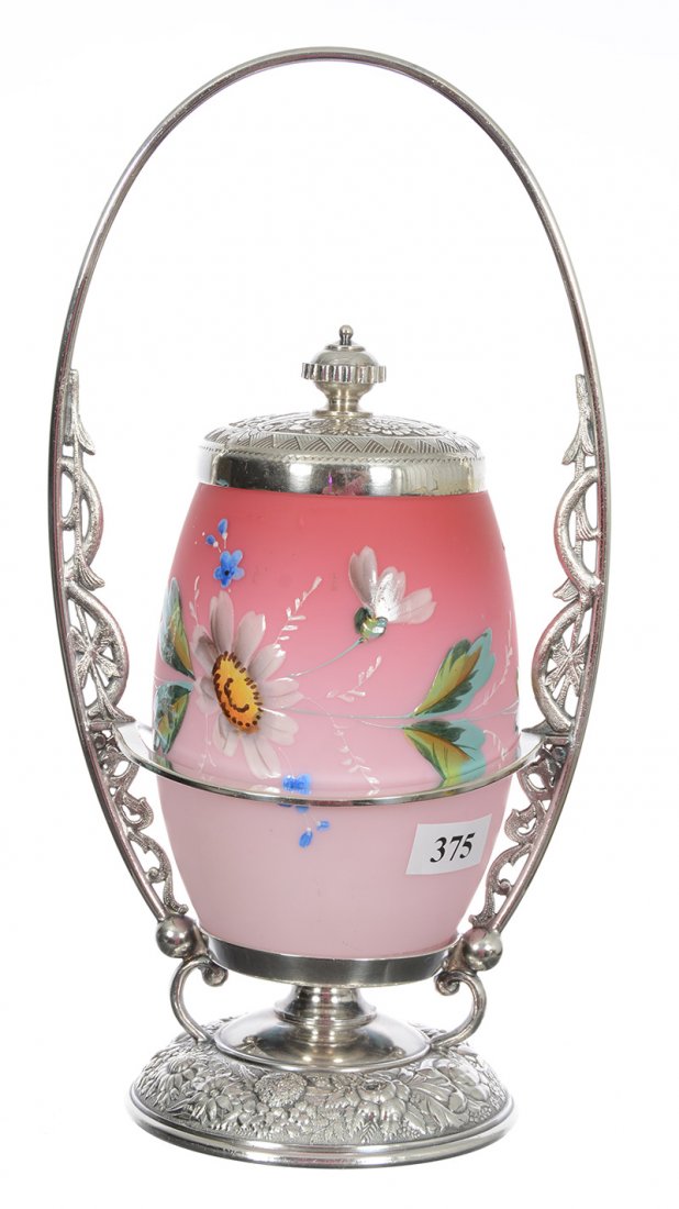 10" PEDESTAL PICKLE CASTOR (1 of 2)