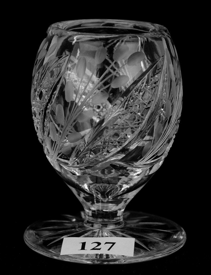 TOOTHPICK HOLDER, PEDESTAL - 3" (1 of 2)