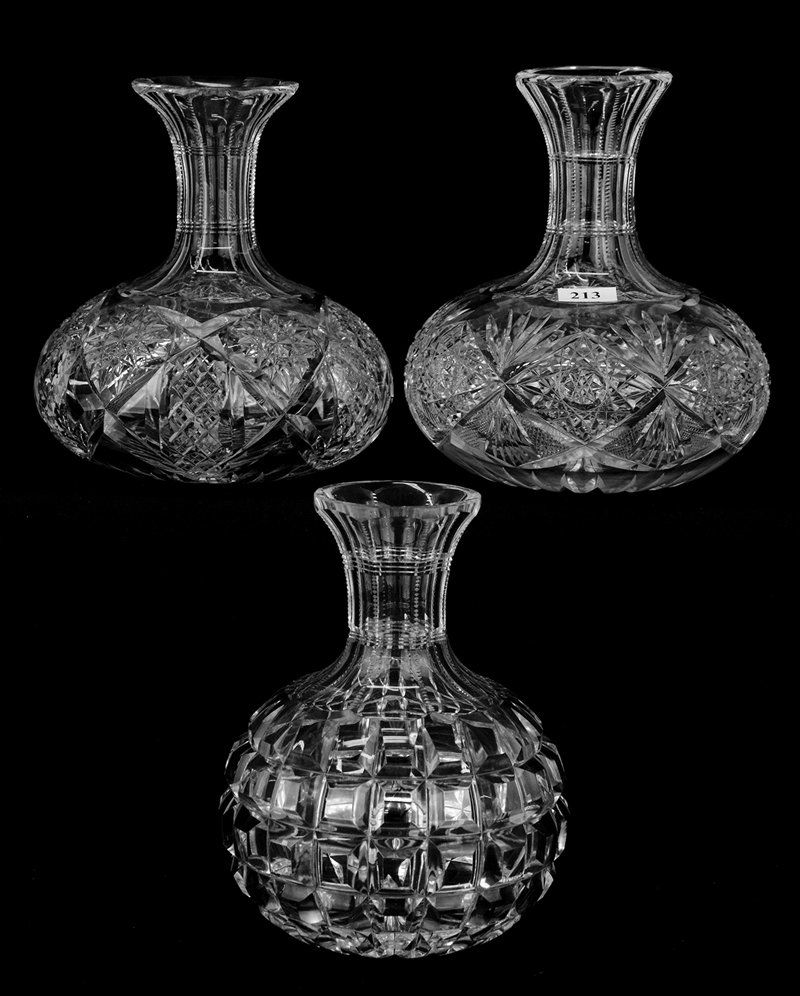 (3) WATER CARAFES INCLUDING: (1 of 3)