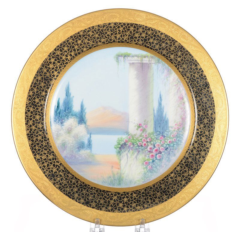 10.75" MARKED PICKARD PLATE (1 of 3)