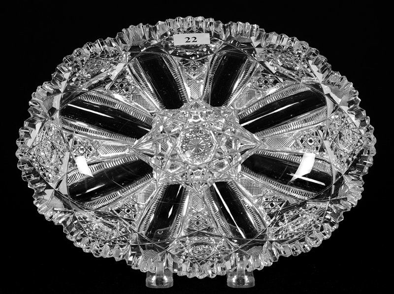 OVAL TRAY - 9.75" X 7" - ABCG - SIGNED SINCLAIRE (1 of 3)