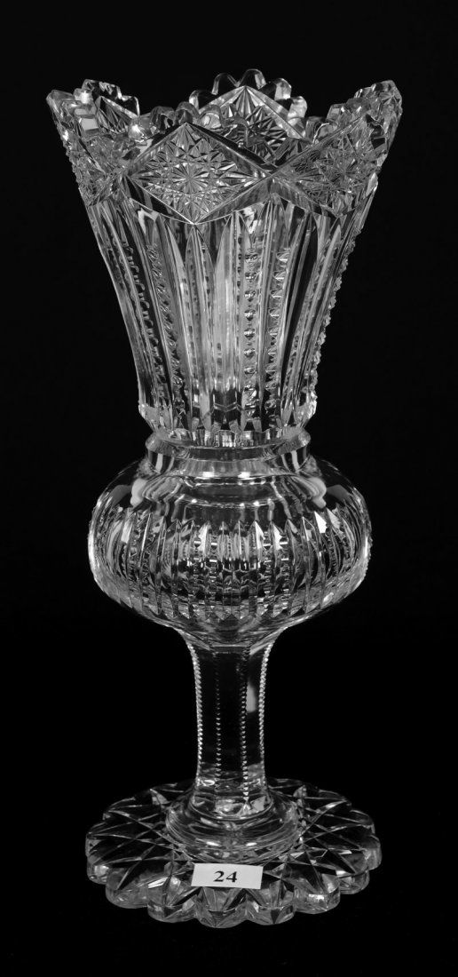 PEDESTAL VASE - 11.5" - ABCG (1 of 3)