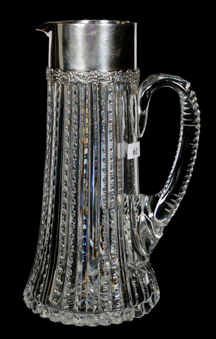 CHAMPAGNE PITCHER - 9.75" - ABCG (1 of 4)