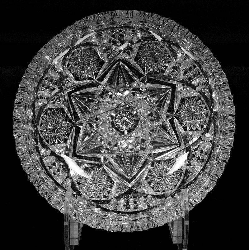 BOWL - 3.5" X 9" - ABCG - SIGNED LIBBEY (1 of 3)