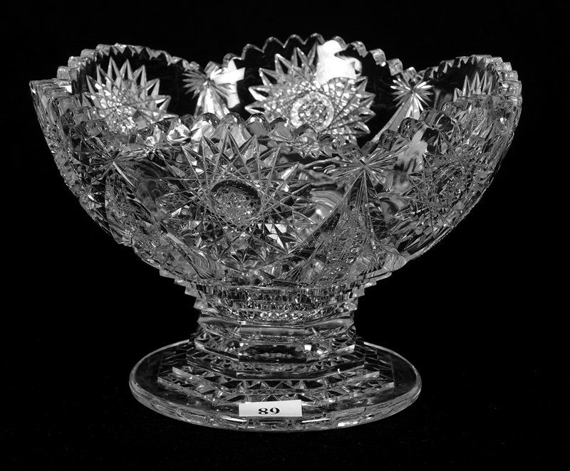 FOOTED BOWL - 5.5" X 8" - ABCG - BERLYN PATTERN BY (1 of 3)