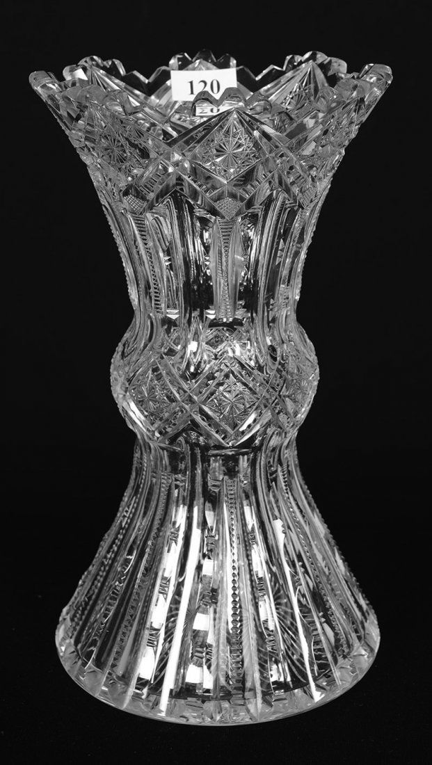 VASE - 9" - ABCG - SIGNED CLARK (1 of 3)