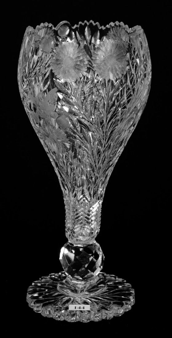 CHALICE VASE - 13.5" - ABCG (1 of 3)