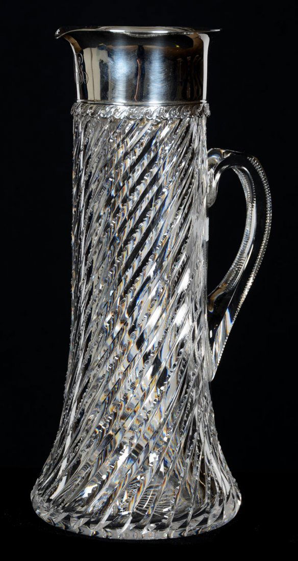 TANKARD - 11.5" - ABCG - SWIRLED PRISM BODY (1 of 5)