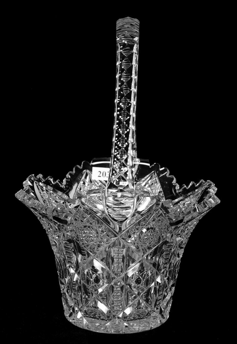 BASKET - 11" X 7.5" - ABCG - SIGNED HAWKES NAVARRE (1 of 3)