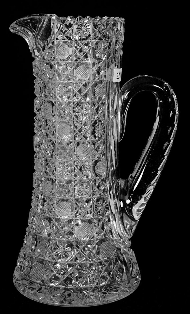 TANKARD - 10.75" - ABCG - HARVARD PATTERN, HOBSTAR BASE (1 of 3)