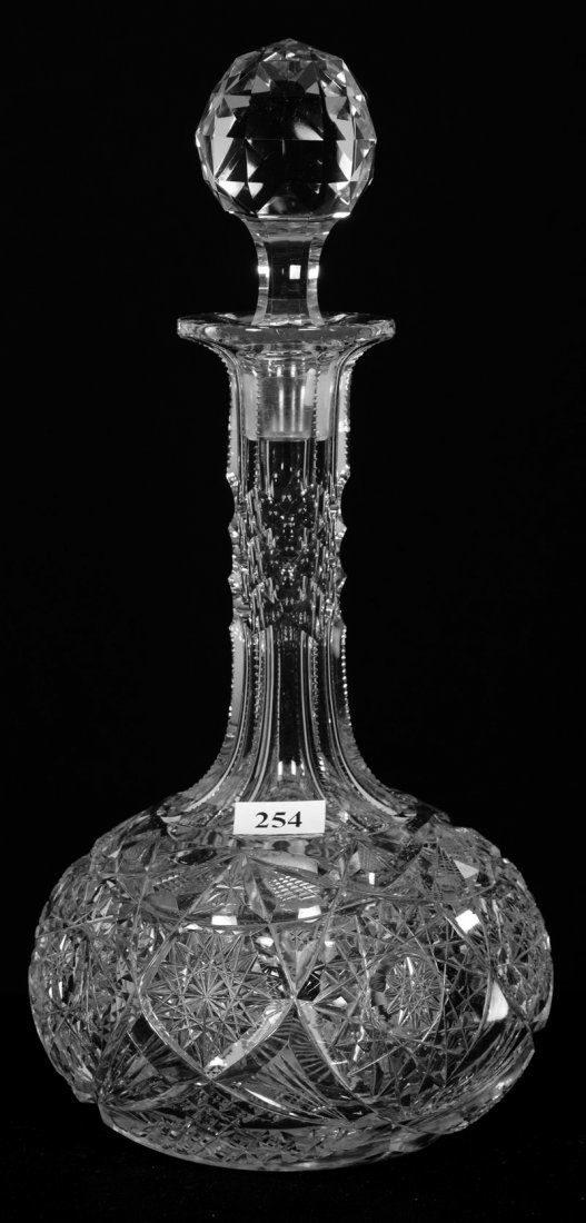 DECANTER - 12.25" - ABCG - SIGNED LIBBEY (1 of 3)
