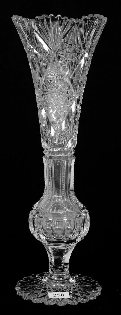 VASE, FOOTED - 13.5" - ABCG (1 of 3)