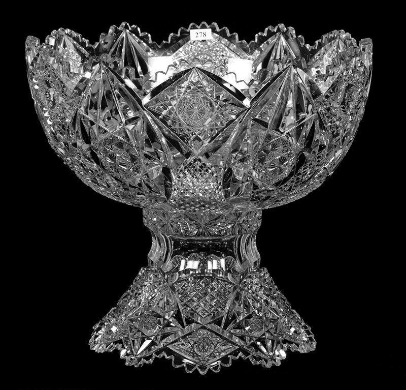 TWO-PART PUNCH BOWL - 13.5" X 15" - ABCG (1 of 3)