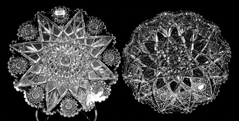 (2) ROUND TRAYS - BOTH 11.75" - ABCG (1 of 3)