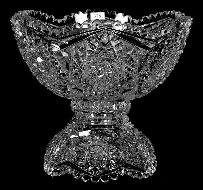 TWO-PART PUNCH BOWL - 10.5" X 12" - ABCG (1 of 3)