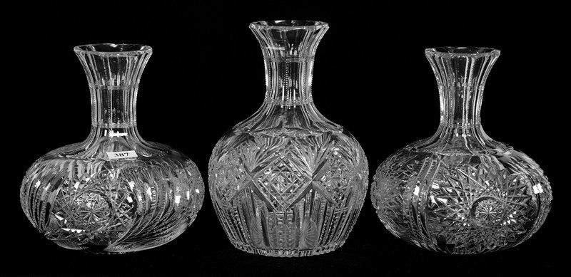 (3) WATER CARAFES - ABCG (1 of 4)