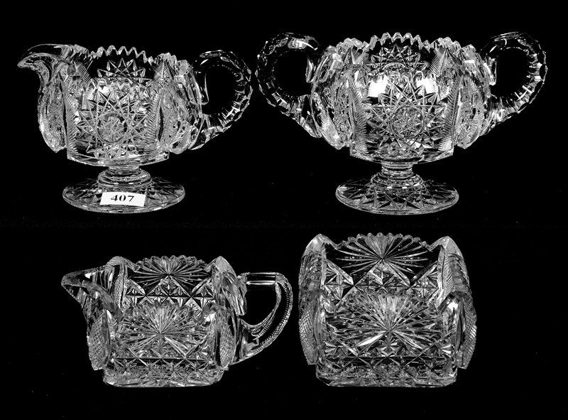 (2) CREAMER AND SUGAR SETS - ABCG (1 of 3)